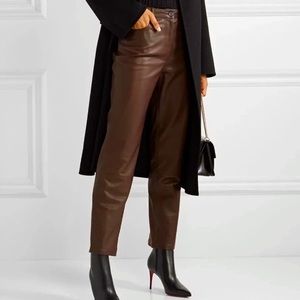 Banana Republic leather pants